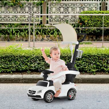 Baby mercedes deals push car